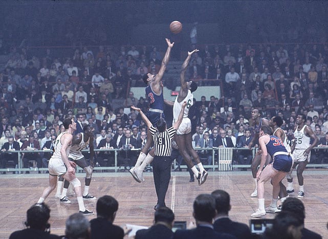  Wilt Chamberlain and Bill Russell 